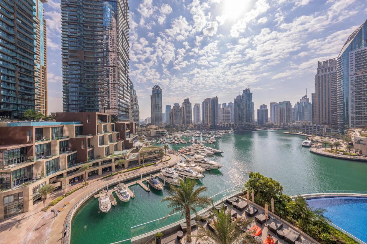 Tanin - Luxury Waterfront Apt With Stunning Marina Views Apartment Dubai Exterior photo