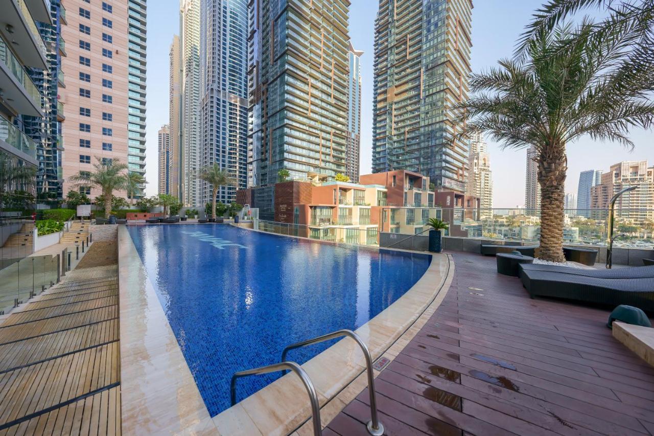 Tanin - Luxury Waterfront Apt With Stunning Marina Views Apartment Dubai Exterior photo